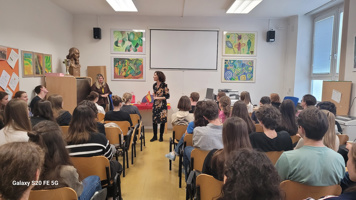 Návštěva španělské atašé pro vzdělávání na našem gymnáziu